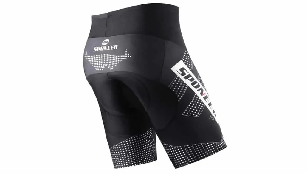 Spandex is mostly used in cycling shorts.