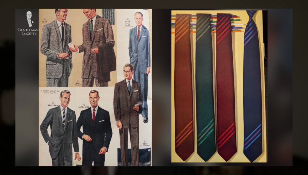 Men's fashion during the 1950s - 1960s