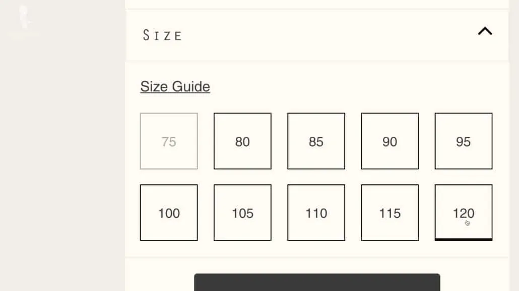 hermes belt size chart