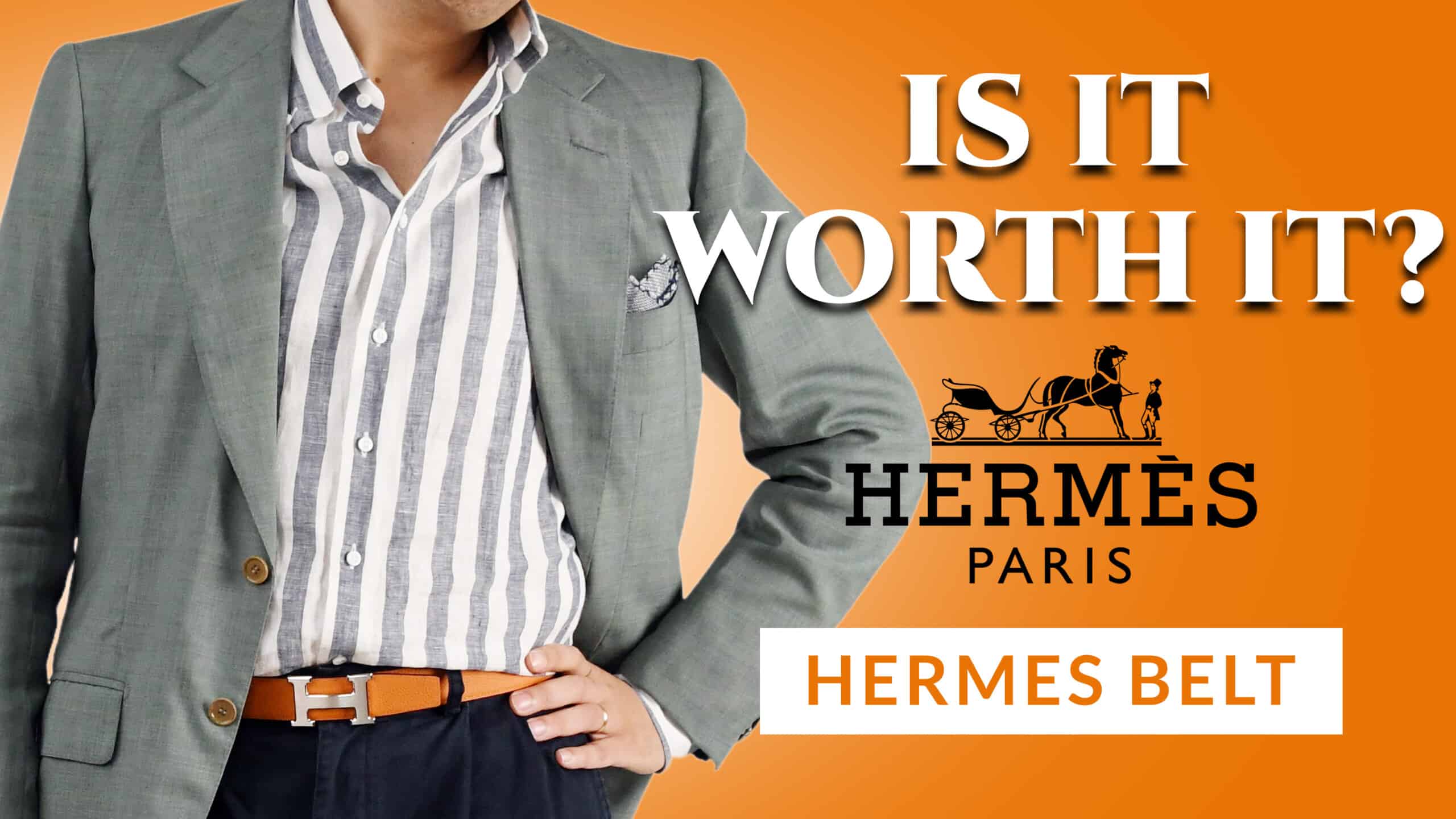 Real Hermes Belt Buckle