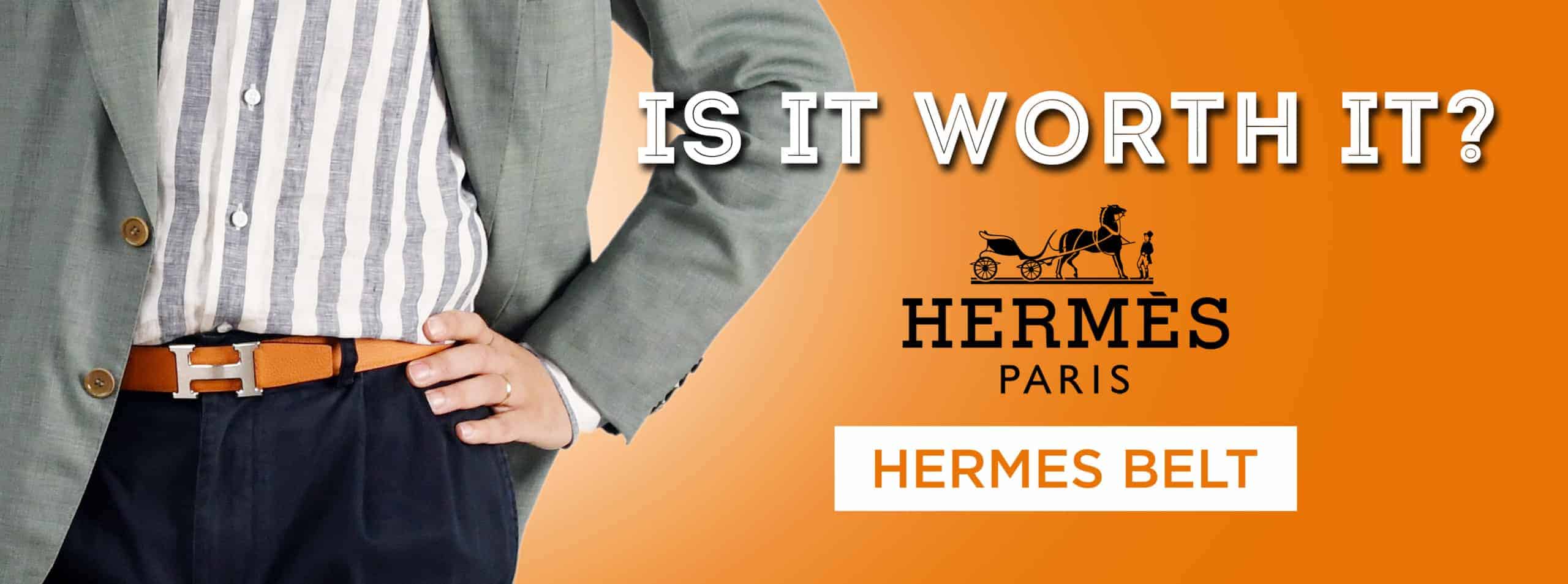 men wearing hermes belt