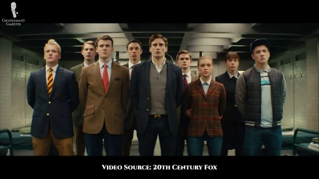 The Kingsman potential recruits.