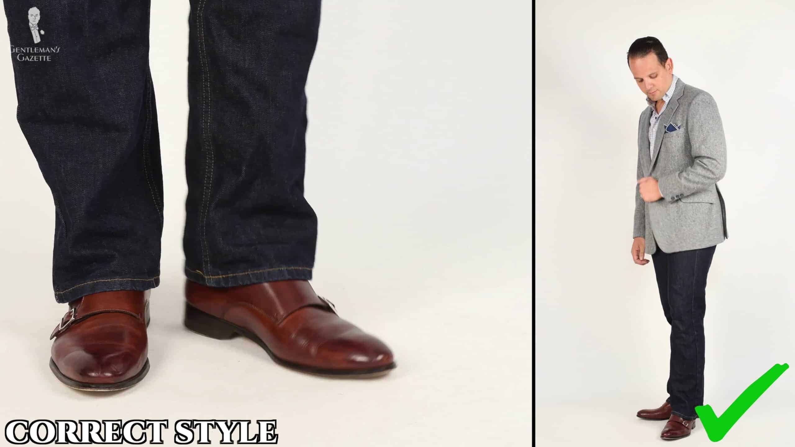 Outdoor inherit Unravel How To Pair Dress Shoes With Jeans