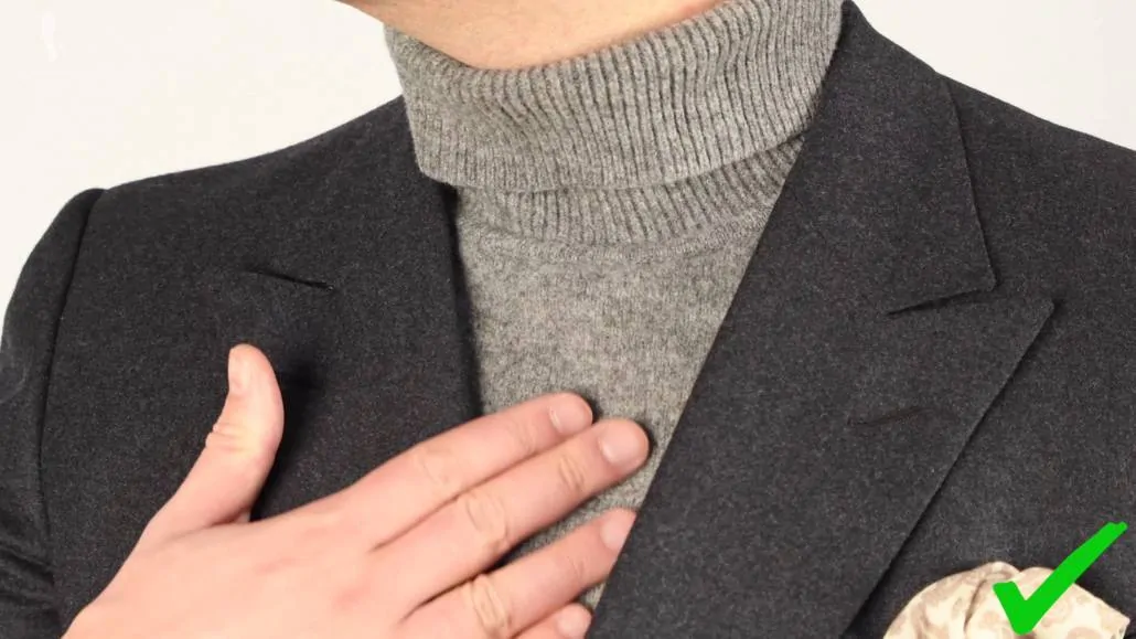 Best for a colder season; be sure to pick a turtleneck that's not too bulky.