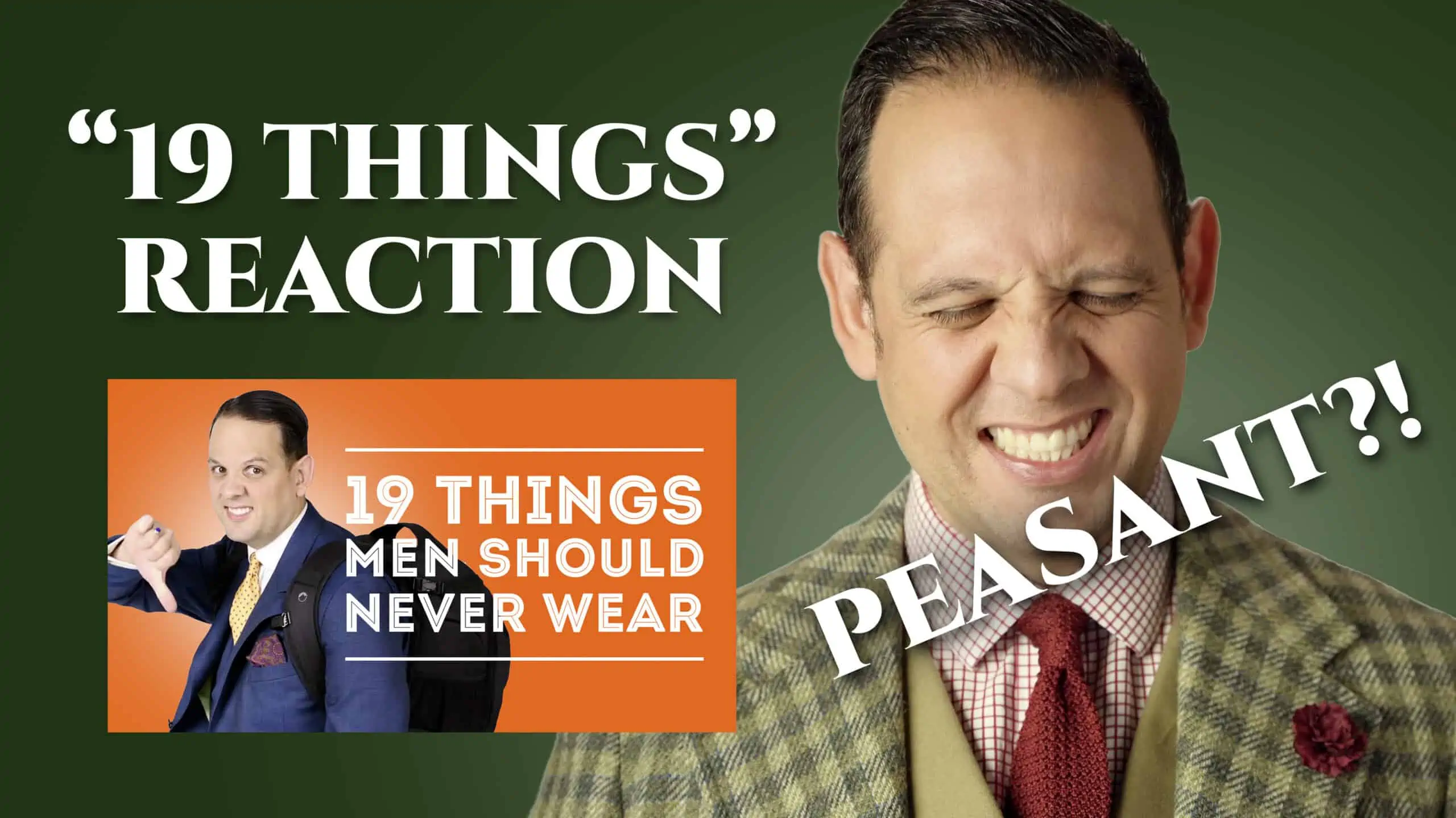 GG Reacts To 19 Things Men Should Never Wear