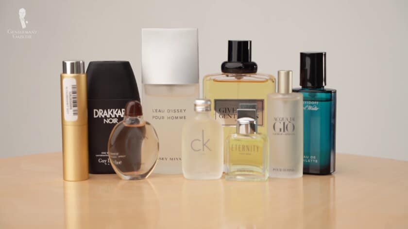 The popular fragrances of the '80s and '90s.