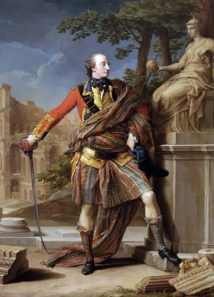 Pompeo Batoni, Colonel the Hon. William Gordon (1736-1816), 1766. Edinburgh, National Trust for Scotland