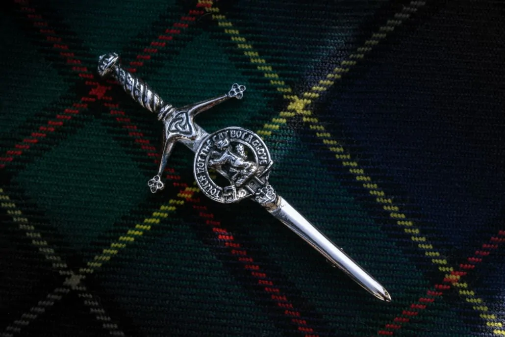 Sword Kilt Pin by Scotsweb