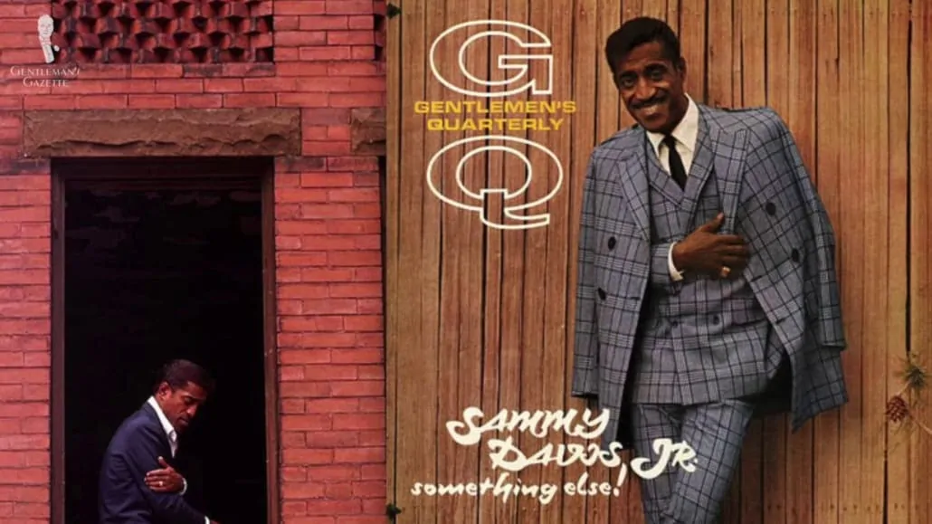 Sammy Davis Jr. in GQ Magazine cover.