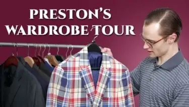 Preston's wardrobe tour banner