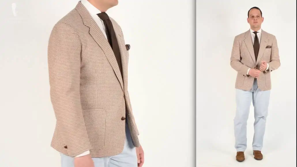A sport coat in a brown shade opens a lot of possibilities in style.