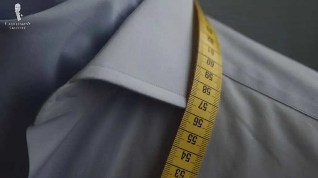 A made-to-measure shirt is something in between of an OTR and bespoke.