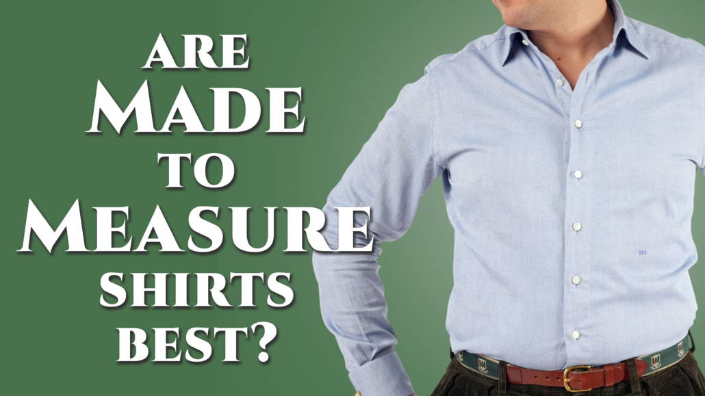 3 Types Of Shirts: MTM Vs OTR Vs 