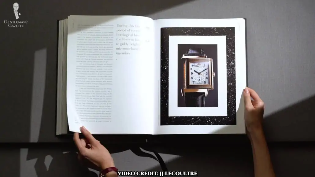 The Reverso dedicated book – a commemorative to Reverso's 90th birthday (image credit: JJ Lecoultre)