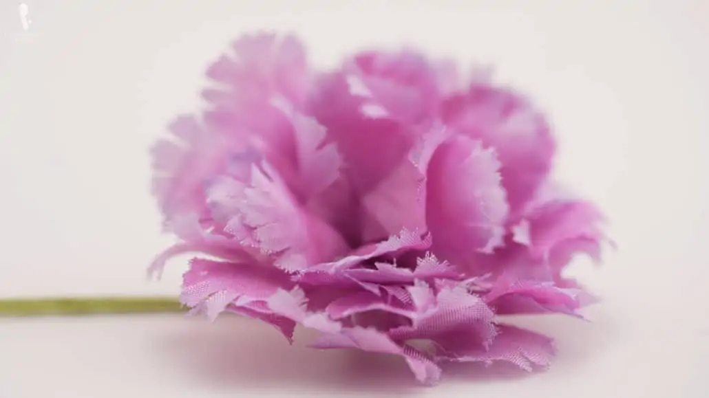 Pink Mini Carnation Silk Boutonniere