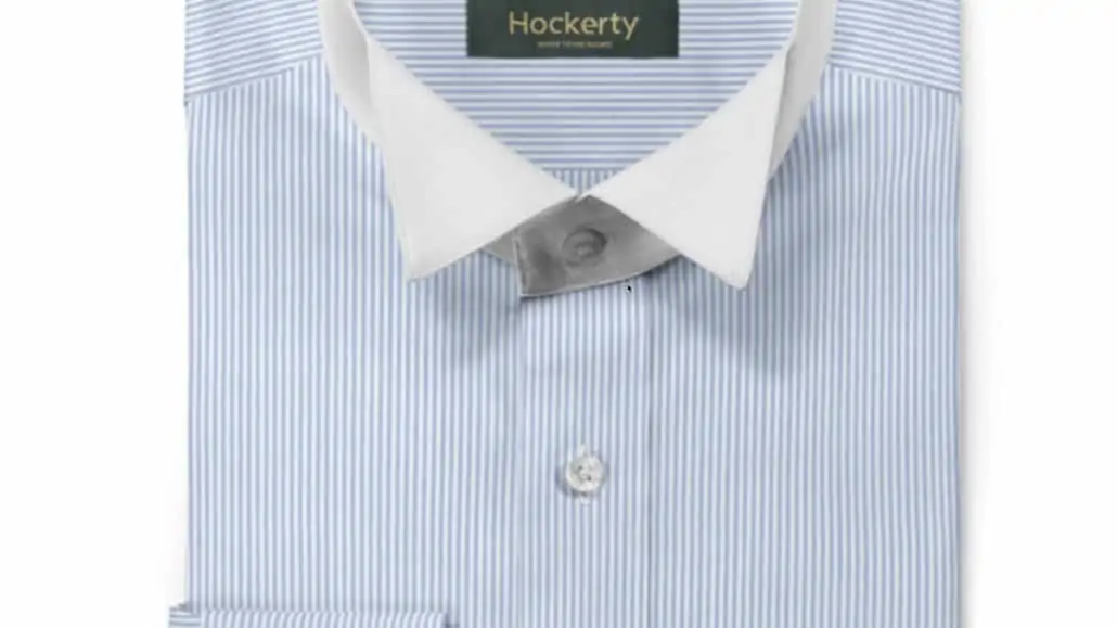 A Winchester shirt with a wing collar