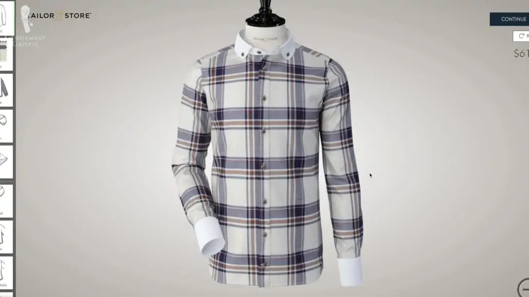 Winchester shirt with check pattern