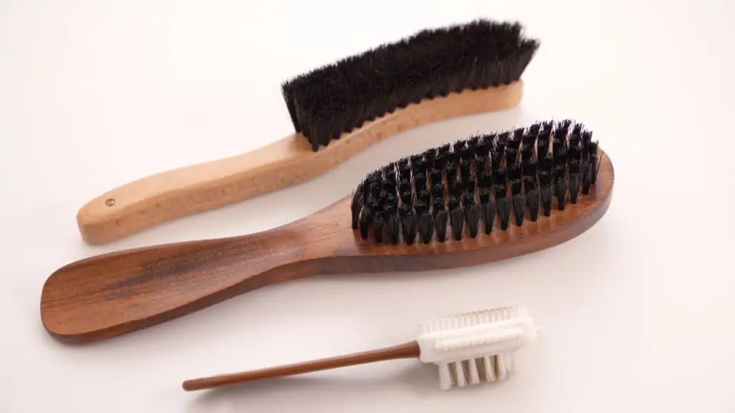 Garment and hat brushes.