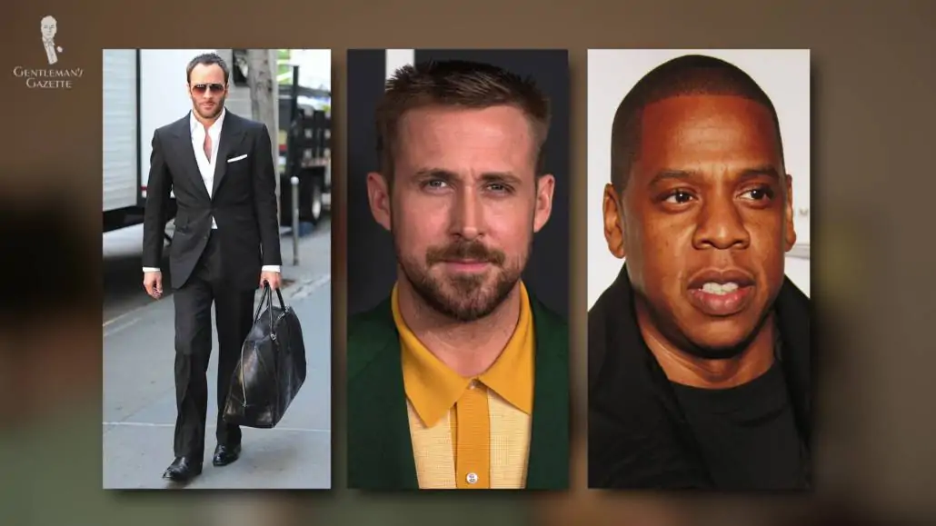 Tom Ford, Ryan Gosling, and Jay Z