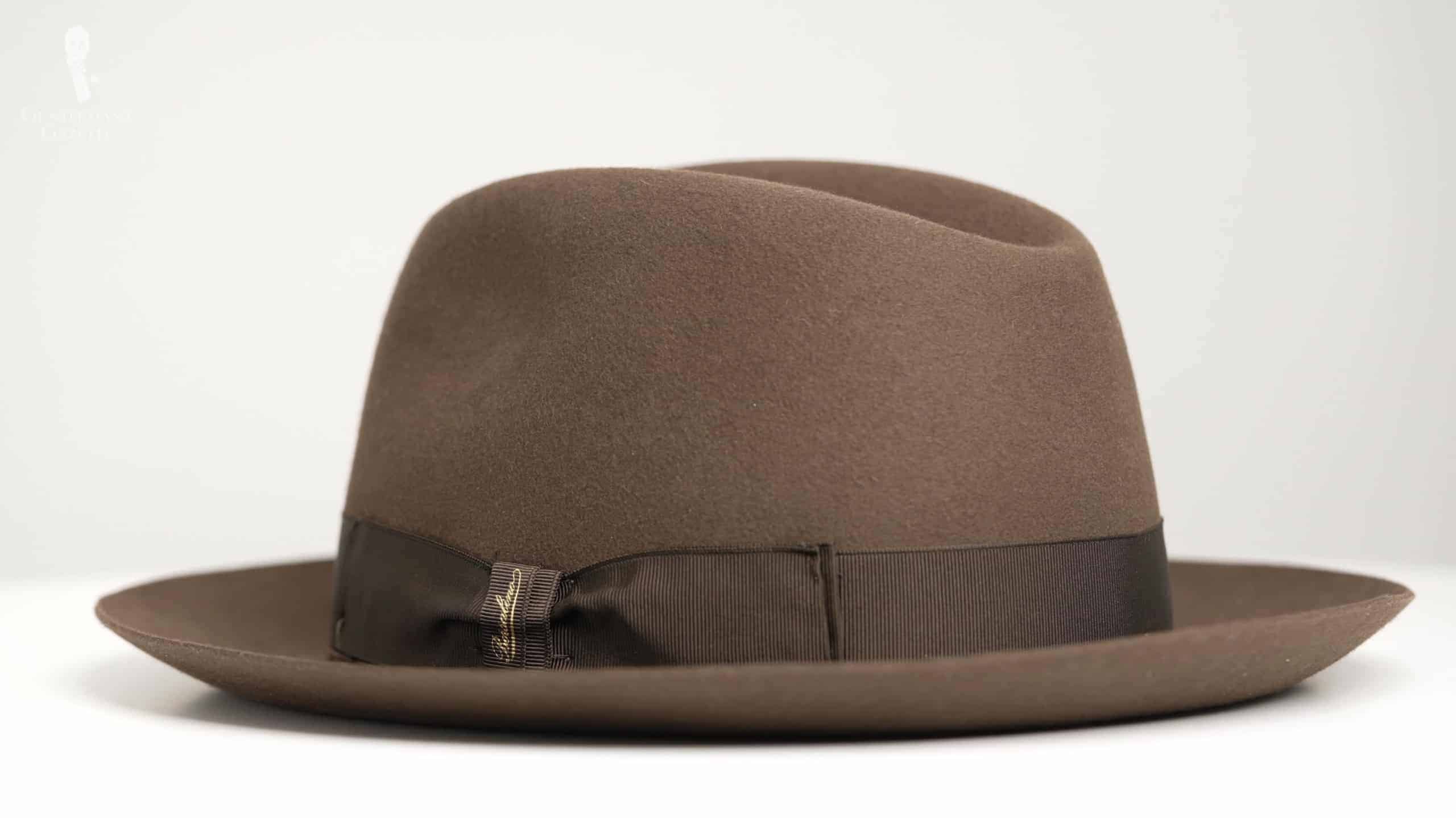 Borsalino Country Alessandria Hat in Brown for Men Mens Hats Borsalino Hats 