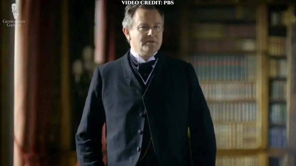 Lord Grantham in a more period accurate morning coat