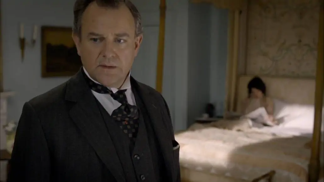 Lord Grantham in a (somewhat) period-accurate ensemble, featuring the Knize lapel.
