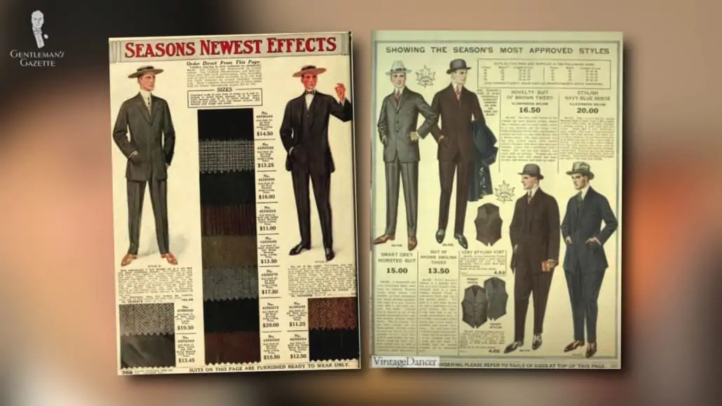 Suits in the 1910s