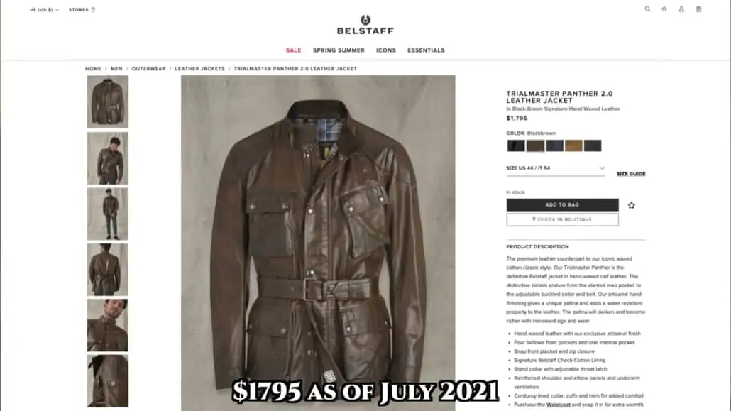 Trialmaster Panther Jacket from Belstaff