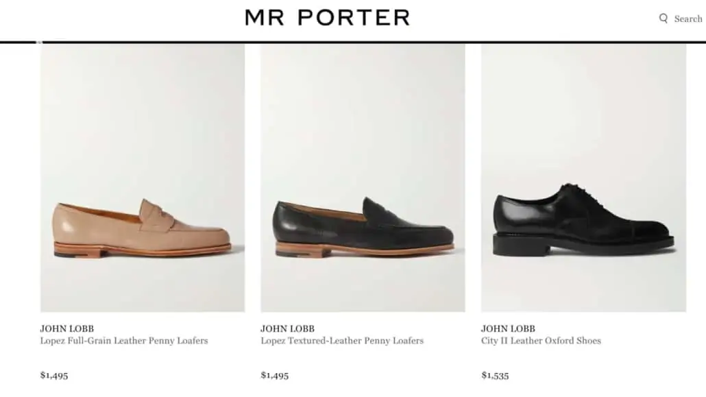John Lobb Paris Shoes on Mr. Porter