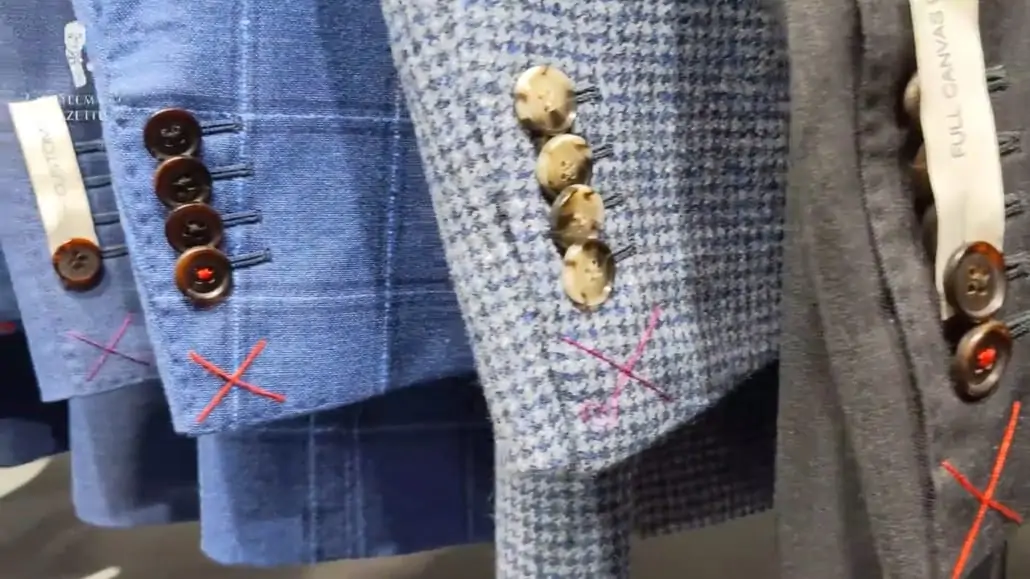 Tack-stitching On Suits