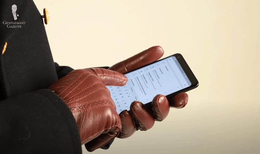 Fort Belvedere offers touch-sensitive gloves.