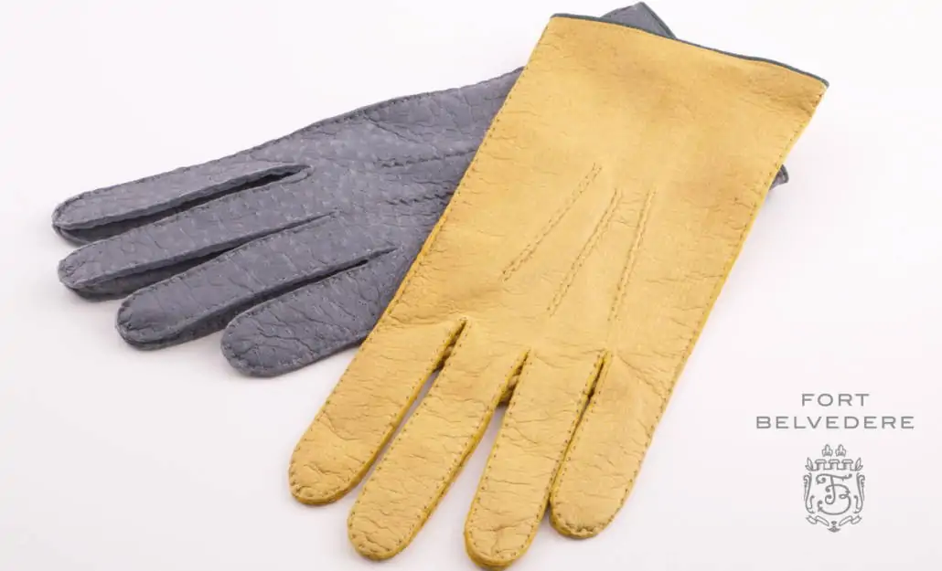 Fort Belvedere offers unlined gloves, which are perfect for not too cold climates. 
