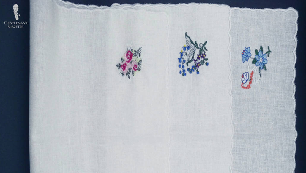 8 EGYPTIAN COTTON Hankerchief for her Classic White Cotton Hankies Hankies for Her Rolled Hem SOFTEST Handkerchief for Women