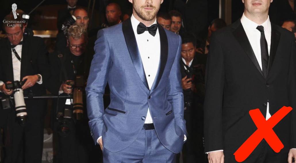 Because The Waistline Is Visible A No Cummerbund Look In This Black Tie Ensemble Looks Unfinished. 1 Because the waistline is visible, a no-cummerbund look in these black tie outfits appear unfinished.