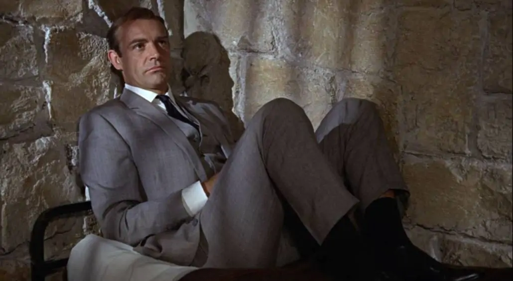 Bond exudes a sophisticated charm even in captivity!