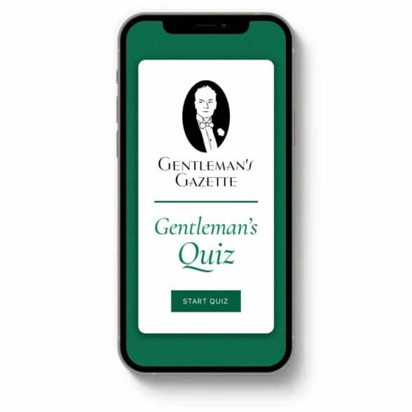 Cellphone screen with a Quiz prompt
