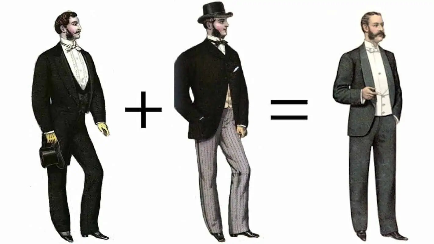 Evolution of the Tuxedo 1880s
