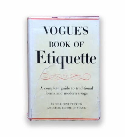 Vogues Book of Etiquette 1948