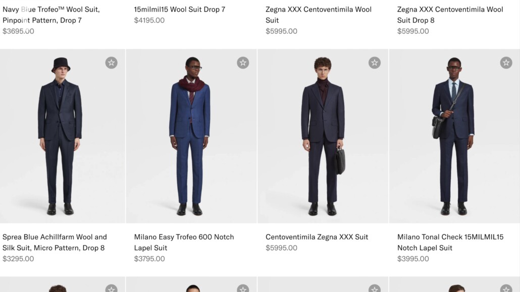 Zegna makes good and decent suits and is relatively better than many off-the-rack varieties.