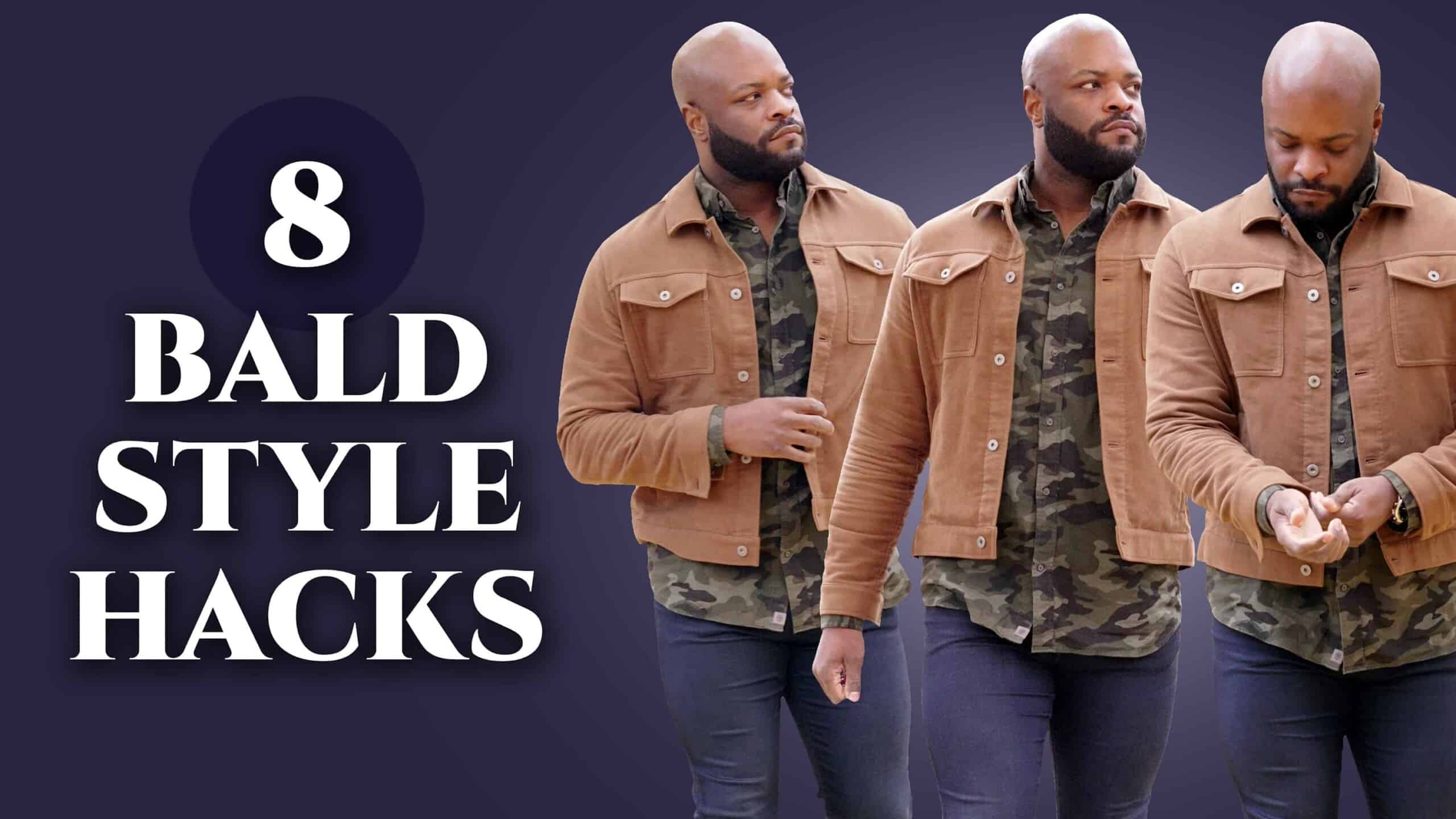 8 Style Hacks For Bald Men (Look Dapper With Hair Loss!) | Gentleman's  Gazette