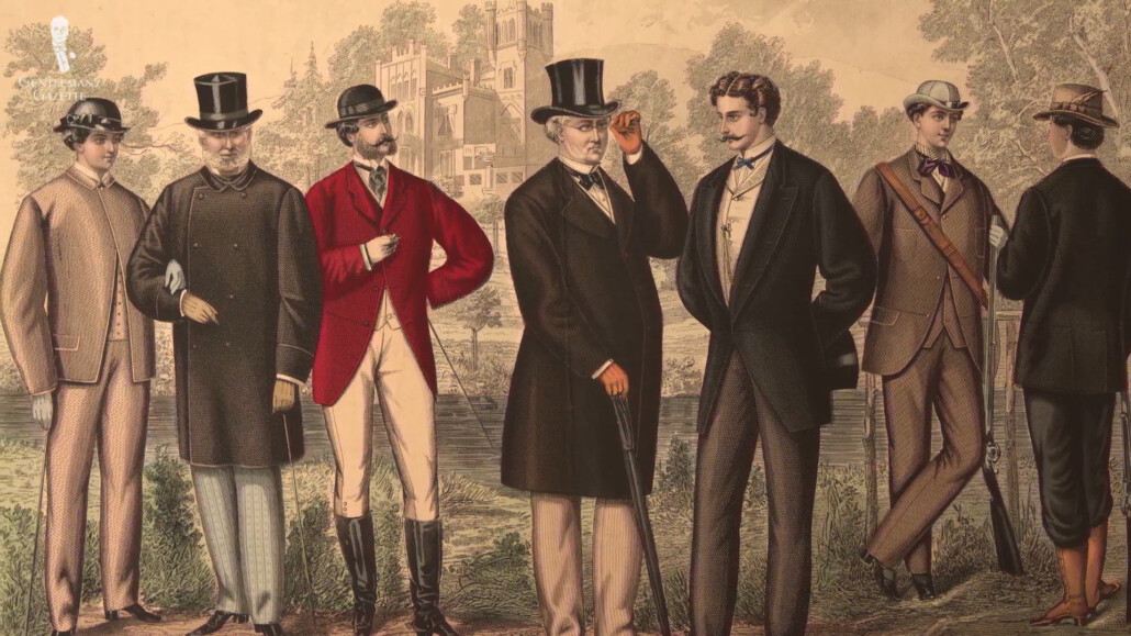 Respectable men, including surgeons, were never seen without a jacket in the 19th century