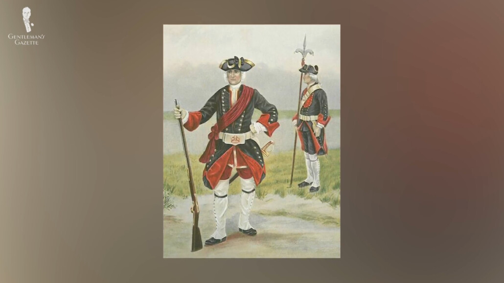 Soldiers during the Napoleonic Wars