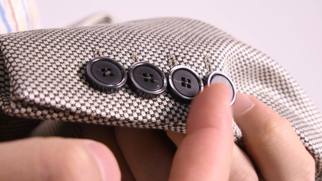 purely decorative cuff buttons will give you more freedom