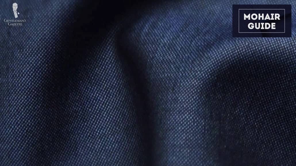 Mohair is both lustrous and wrinkle-resistant.