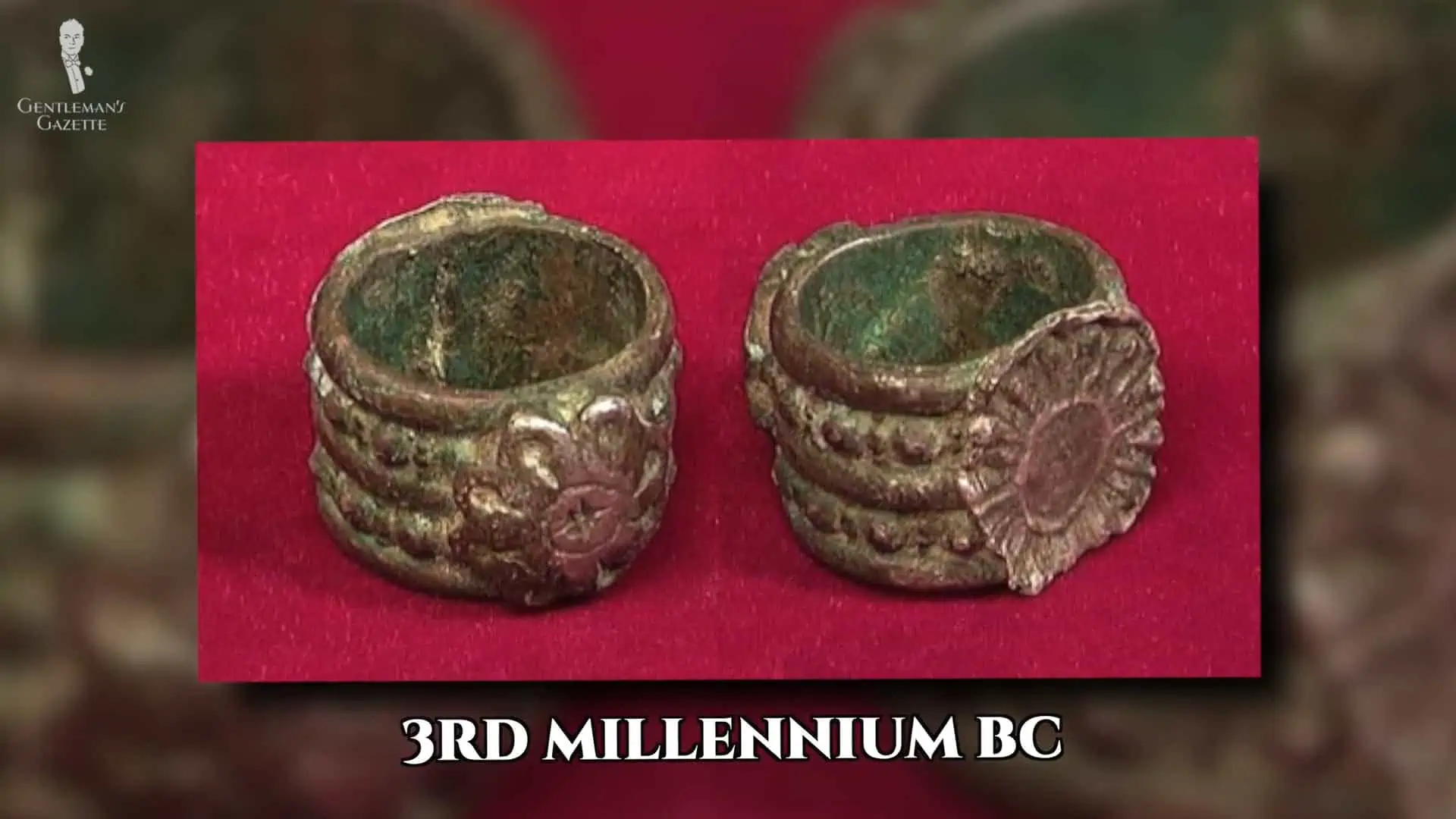 Oldest rings found in the Indus River Valley from the third millenium BC