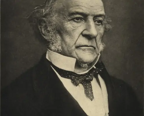 British Prime Minister William Ewart Gladstone