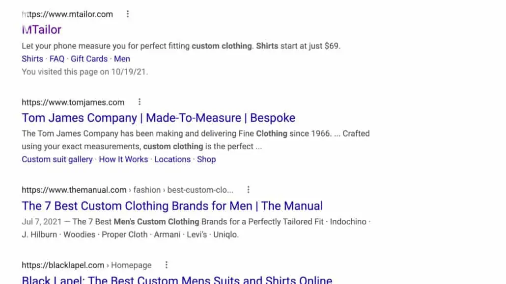 “Custom” is a term hardly used by those who truly specialize in high-quality tailoring