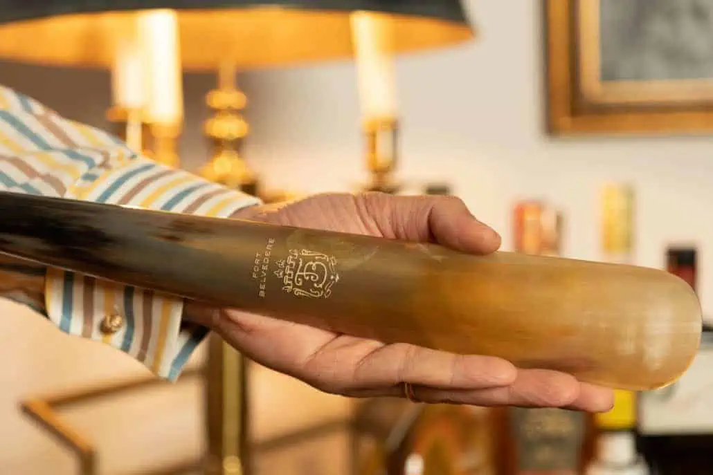 Fort Belvedere shoe horns don't just differ in size; each piece is unique in grain and coloration. (Pictured: Luxury Shoe Horn with 15" Handle from Fort Belvedere)