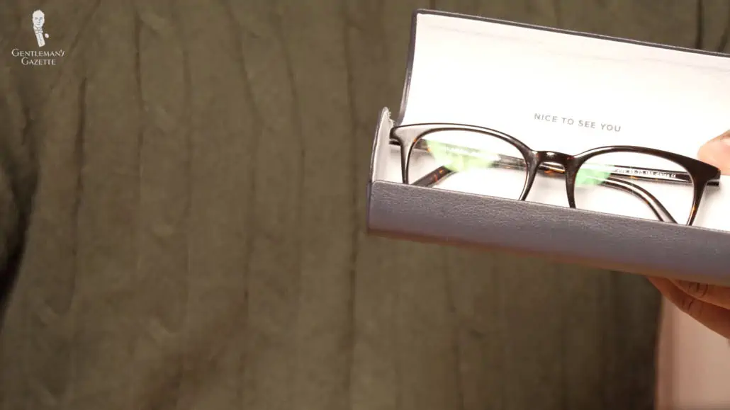 Kyle's Warby Parker glasses