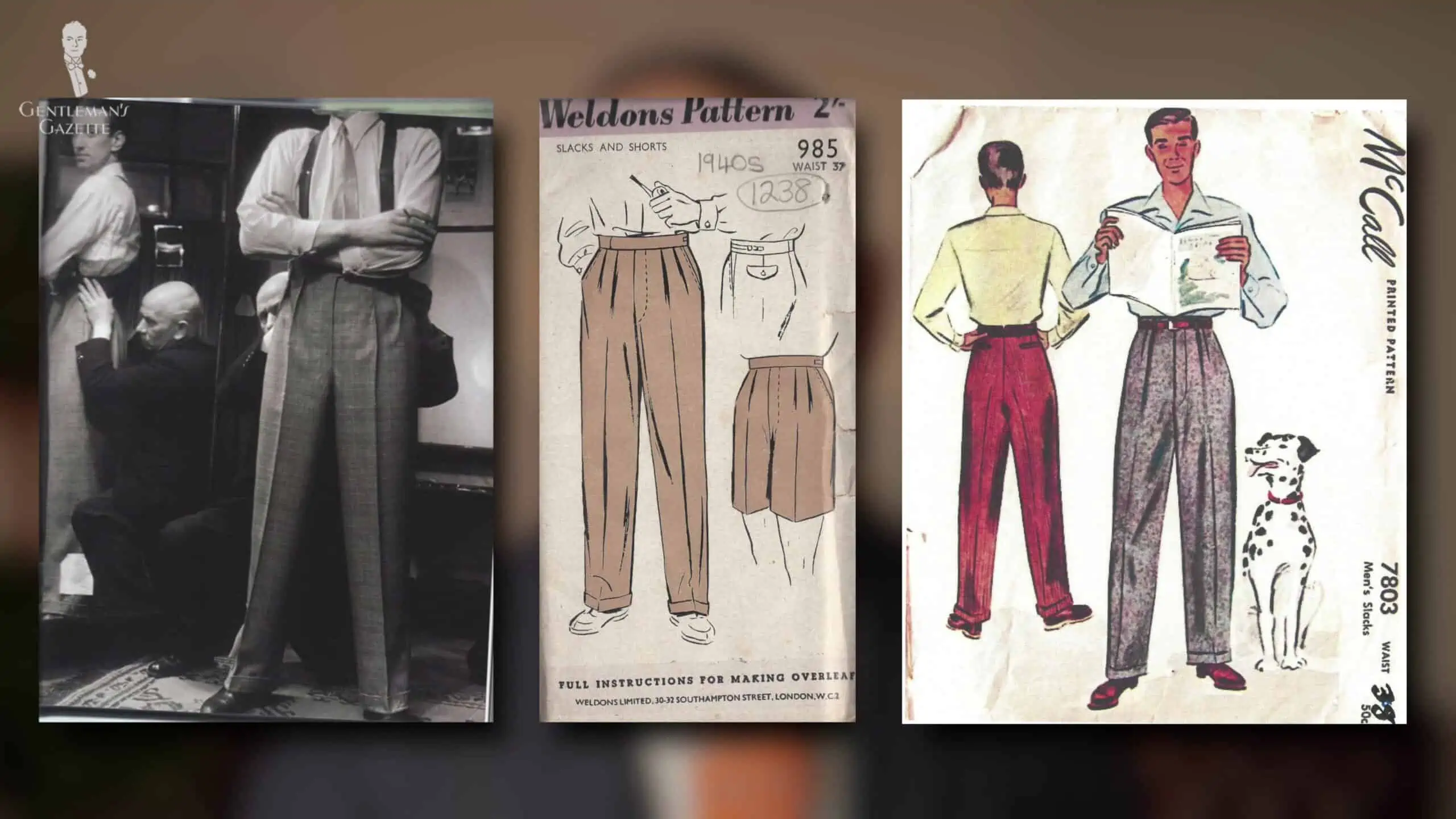 What Men REALLY Wore In The 1940s